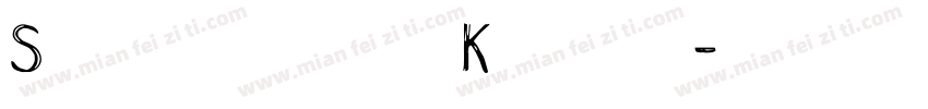 Scrawny Kids字体转换